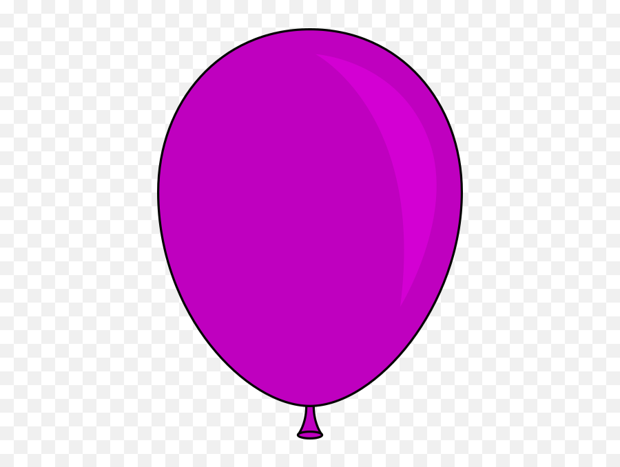 Purple Balloon Clip Art - Code Org Balloon Png,Balloons Clipart Png