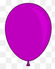 Purple Balloon Clip Art - Code Org png