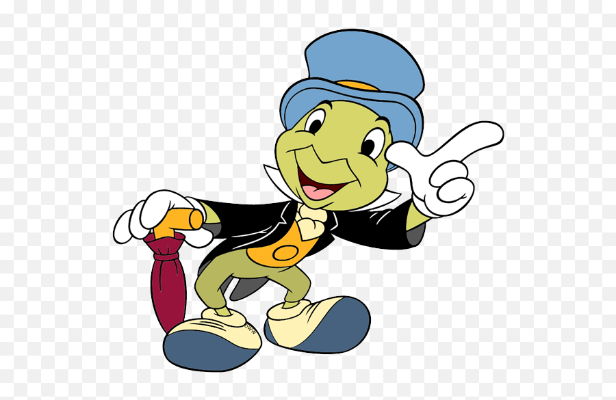 Jiminy Cricket Clip Art - Disney Jiminy Cricket Png,Jiminy Cricket Png