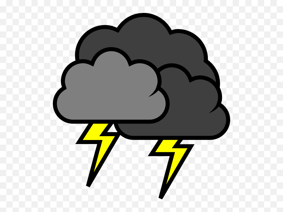 Storm Cloud Png Download Free Clip Art - Thundercloud Clipart,Thunder Cloud Png