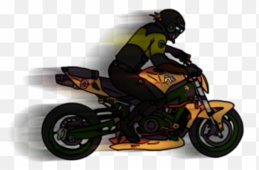 Download Hd Motorbike Riding Png - Motor Bike Ride Png,Bike Rider Png