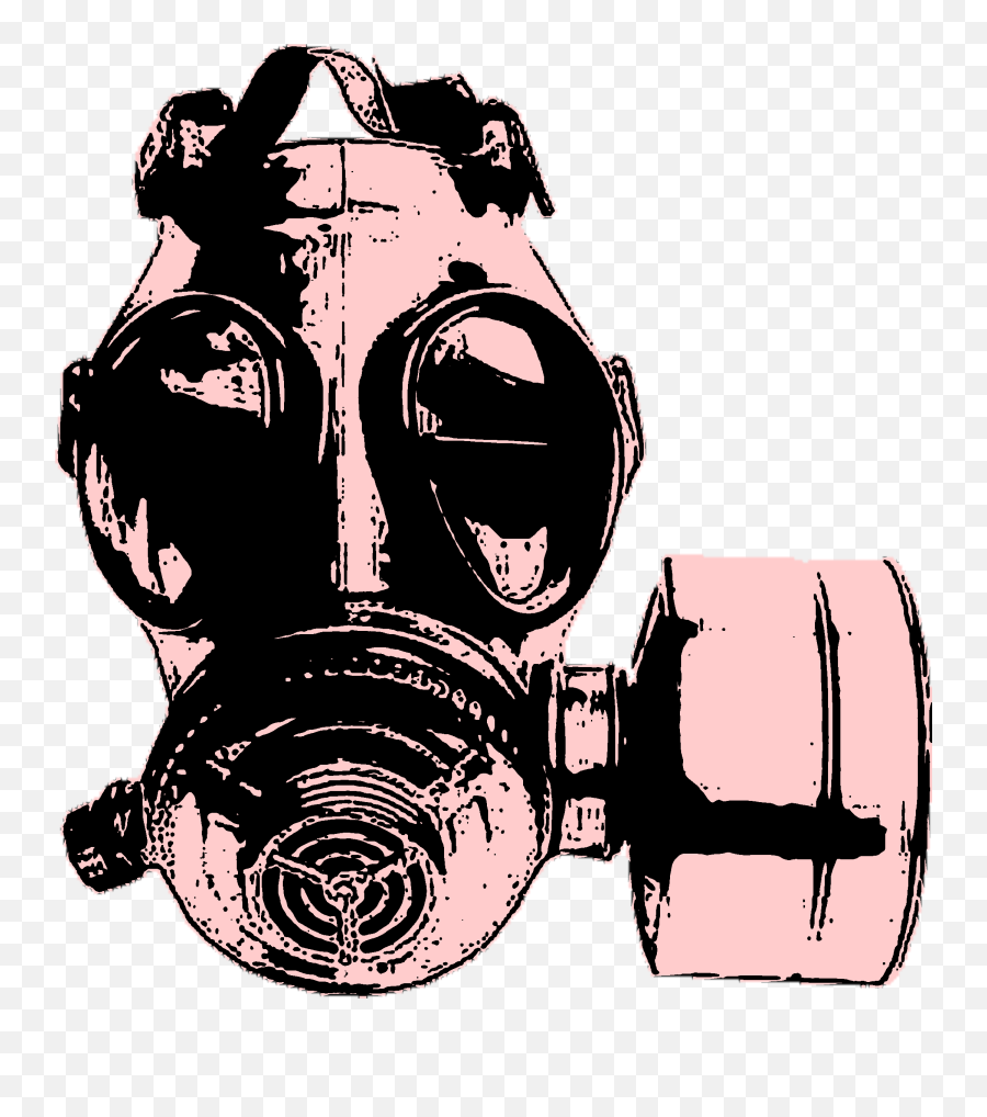 Skull Gas Mask Stencil - Gas Mask Stencil Free Png,Gas Mask Logo