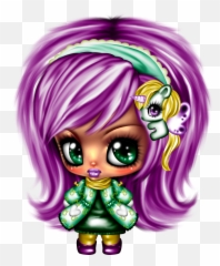 Bratz Fairy Dolls Whimsical Art Cartoon Chibi - Cartoon Bratz Png,Bratz Png