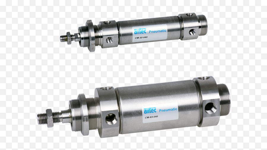 Piston Rod Cylinders - Airtec Pneumatic Gmbh Machine Png,Piston Png