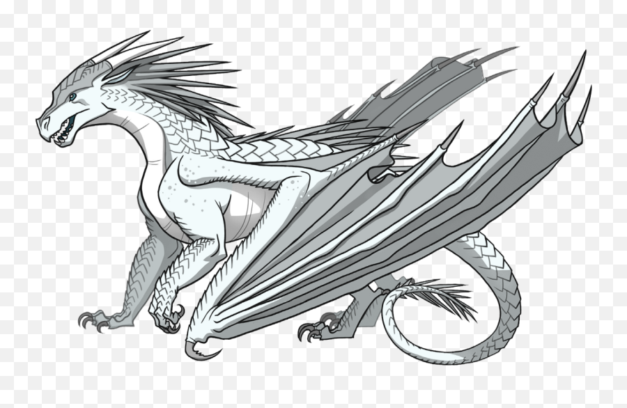 Snowfall Wings Of Fire Wiki Fandom - Icewing Wings Of Fire Dragons Png,Snow Fall Png