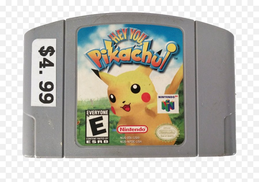 Hey You Pikachu - Hey You Pikachu N64 Gameplay Png,Nintendo Seal Of Quality Png
