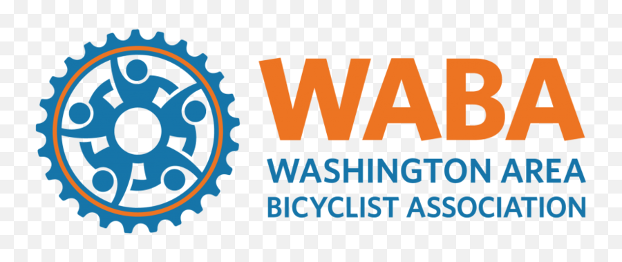Download Waba Logo Color Over Transparent - Washington Area Washington Area Bicyclist Association Png,Bicyclist Png