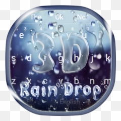 3d Falling Raindrop Keyboard - Apps on Google Play Circle png