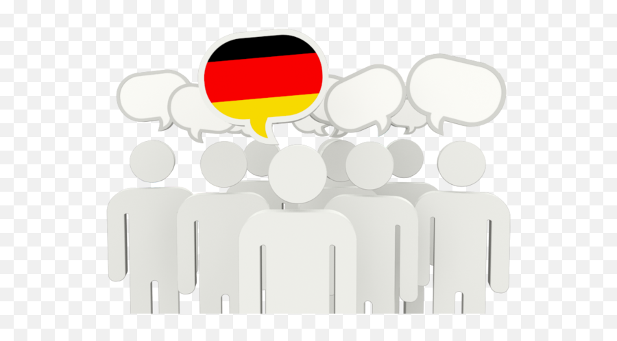 Speech Bubble Illustration Of Flag Germany - Speech Bubble German Flag Png,Speech Bubble Transparent