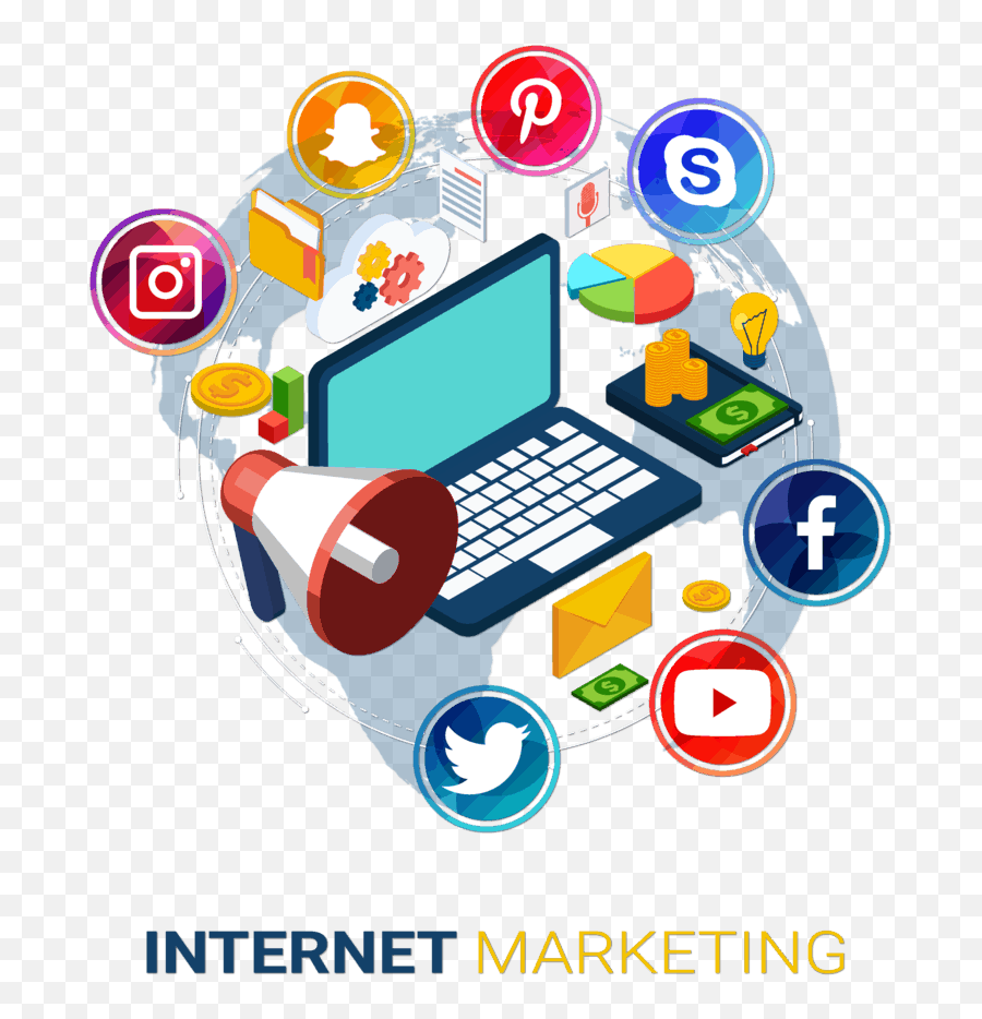 Internet Marketing Package - Digital Marketing Png,Internet Transparent