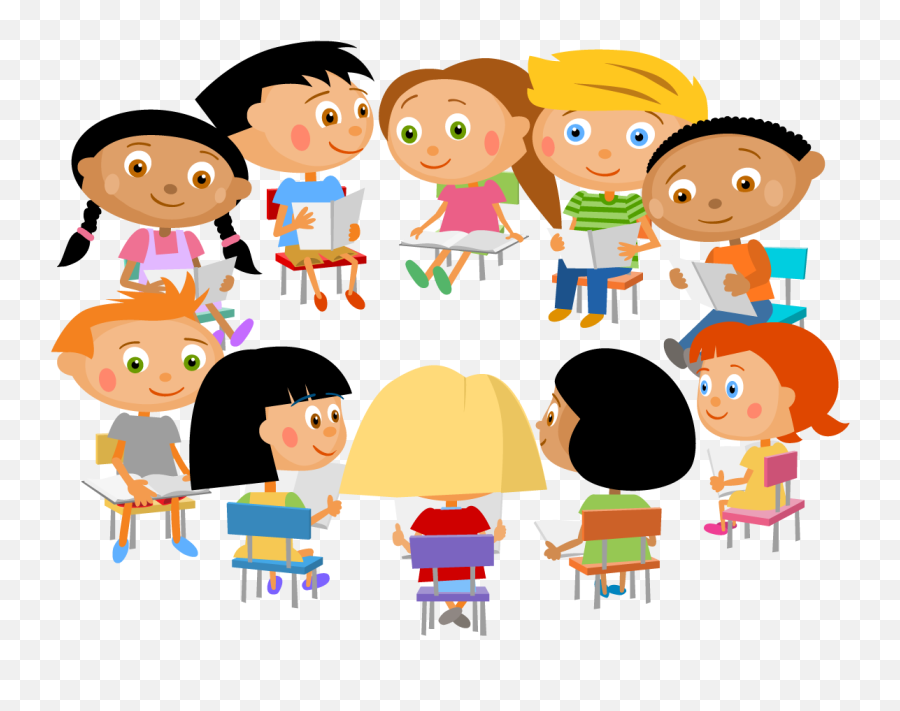 Download Hd Image Royalty Free Stock Circle Clipart Child - Students Sit In Circle Png,Circle Clipart Png