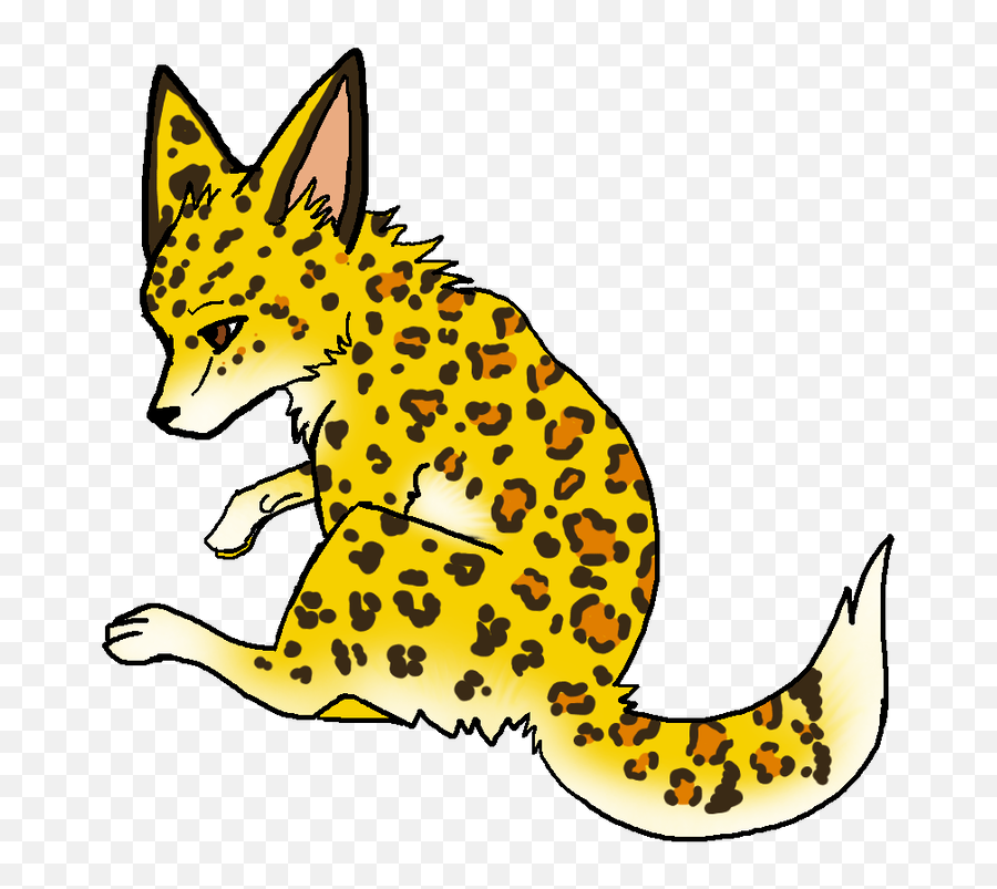 Leopard Clipart Fox - Png Download Full Size Clipart Leopard Fox,Leopard Png