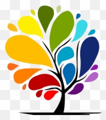 Download Vector Rainbow Tree - Ten Core Life Skills png