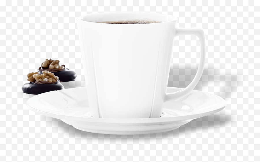 Grand Cru Coffee Cup With Matching Saucer - Rosendahl Kaffekop Png,Coffee Cup Transparent