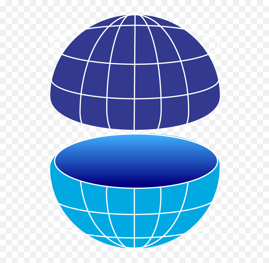 Globe - Halfhalf Half Of The Globe Png,Globe Logos
