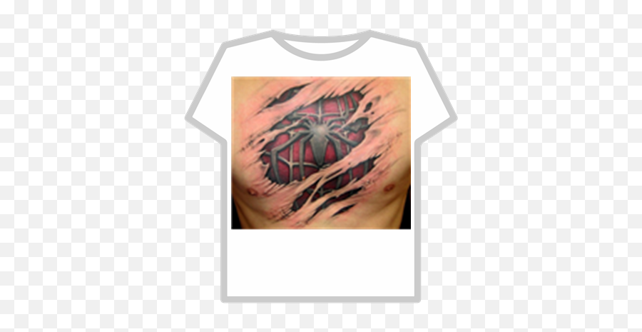 Cool - Ripped Skin Spiderman Tattoo Png,Spiderman Logo Tattoo