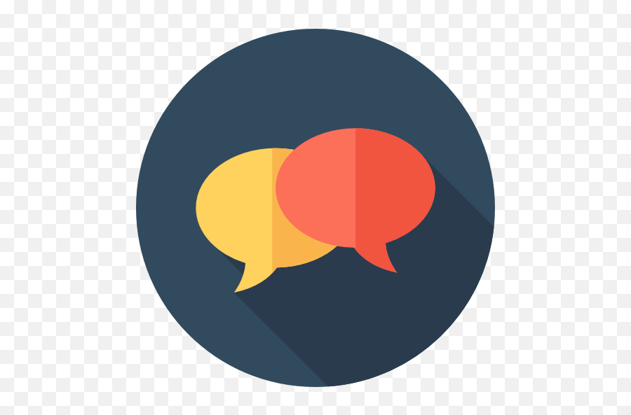 Download Free Chat Icon - Flat Chat Icon Png,Chat Icon Png