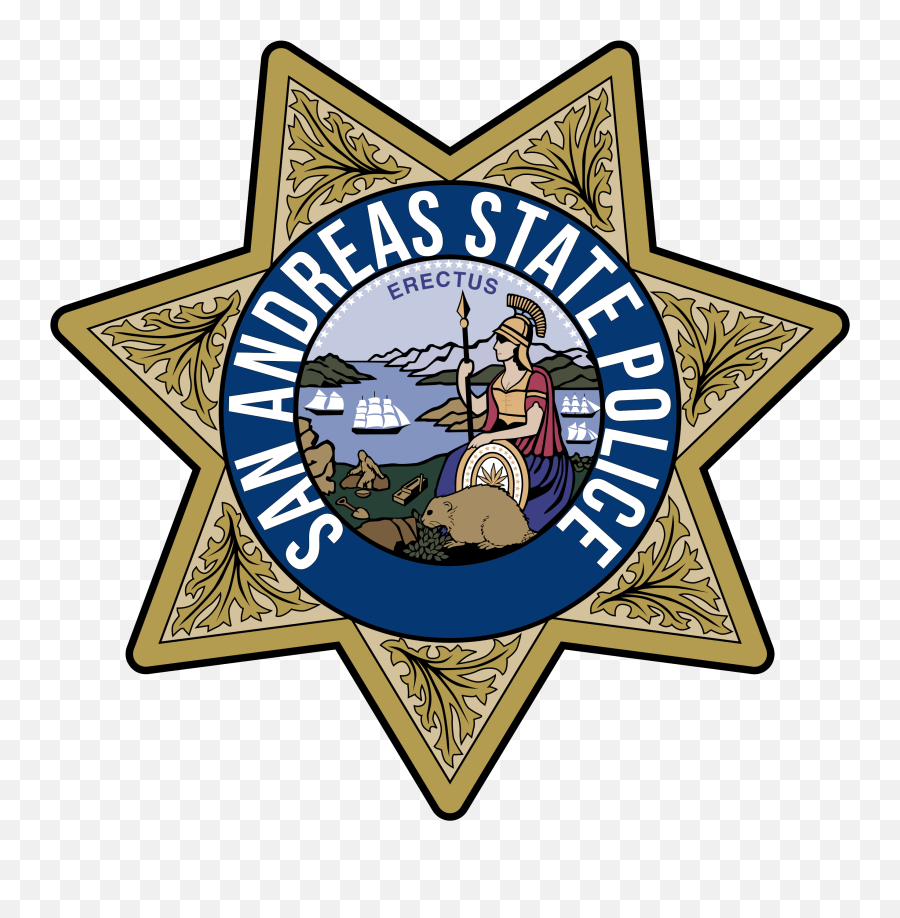 Logo San Andreas State Police Remade - Releases Cfx Royal Palace Png,Police Badge Logo