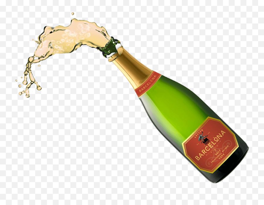 champagne bottle popping png
