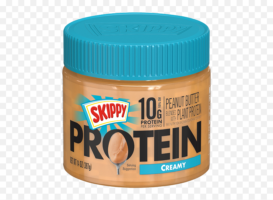 Skippy Peanut Butter Blended With Plant Protein Creamy - Skippy Peanut Butter Png,Peanut Butter Transparent