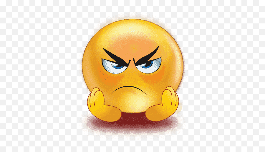 Angry Emoji Transparent Background - Anger Emoji Png,Angry Transparent