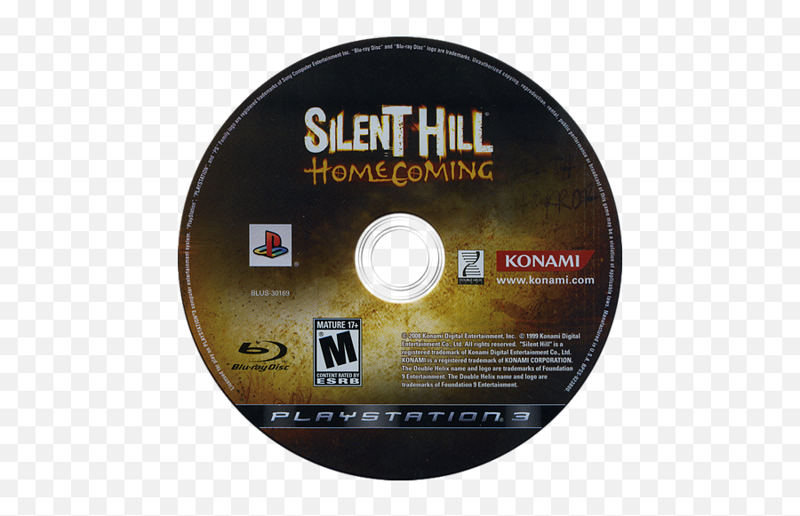 Homecoming - Silent Hill Homecoming Ps3 Disc Png,Silent Hill Logo