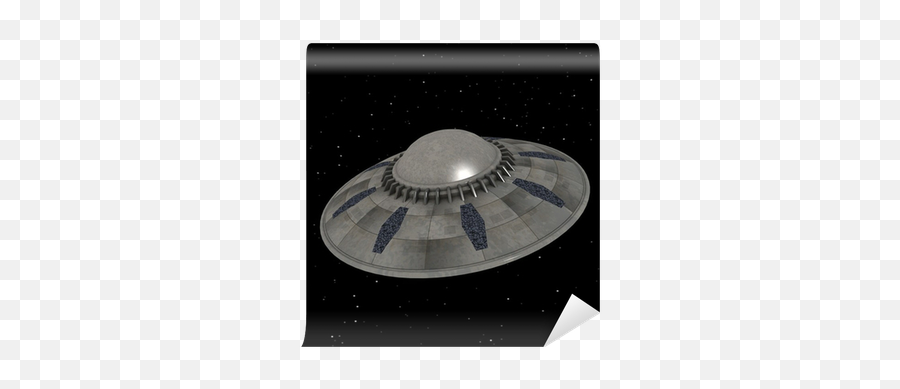 Ufo Wall Mural Pixers - Unidentified Flying Object Png,Realistic Ufo Png