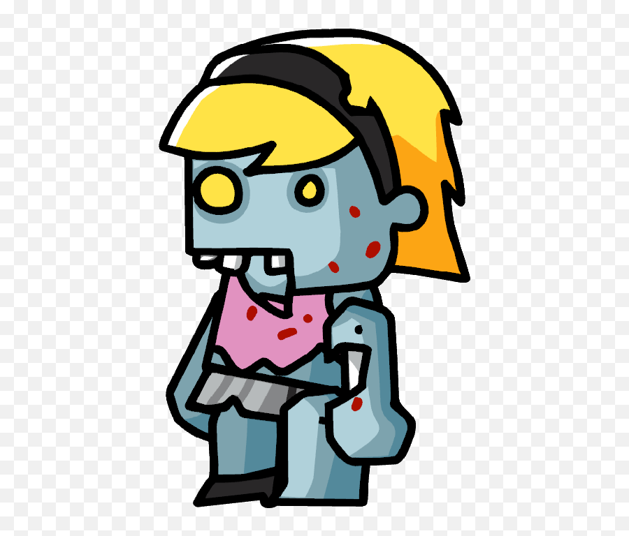 Scribblenauts Zombie Transparent Png - Fictional Character,Zombie Transparent