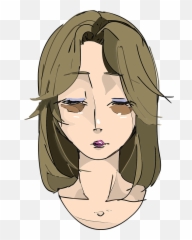 Trouble Free Vector Graphic - Sick Women Png