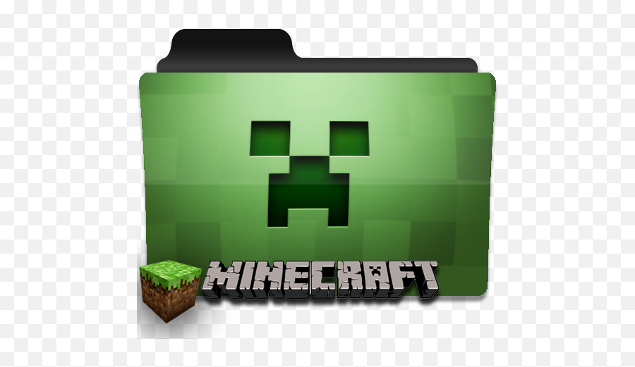Minecraft Folder Icon Png Transparent - Minecraft Game Icon File,Minecraft Icon