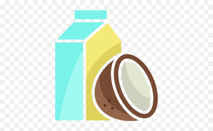 Coconut Milk Icon - Coconut Vector Icon Png,Milk Icon