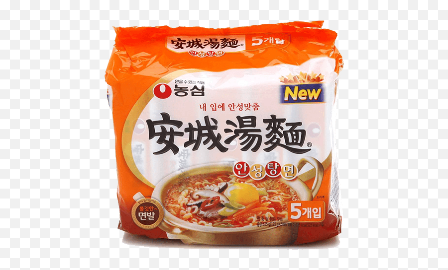 Ansung Tangmyun Instant Noodles Mandp 125g5 - Nongshim Ramen Png,Ramen Noodles Png