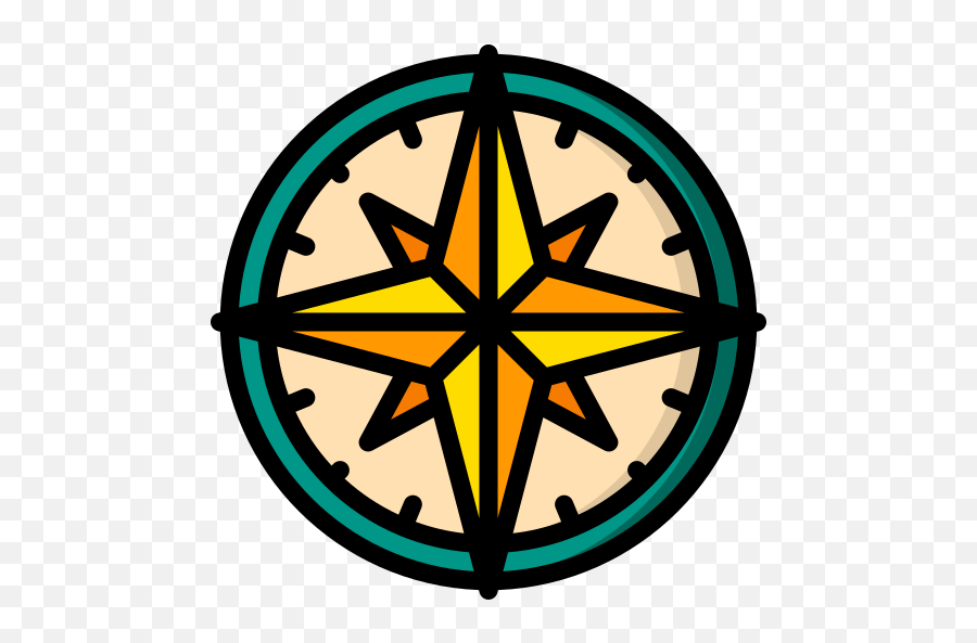 Compass Free Vector Icons Designed - Floor Medallion Png,Lol Mystery Icon