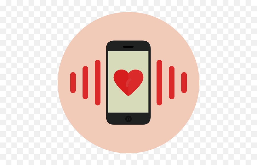 Smartphone Love Dating App Free Icon - Iphone Png,Iphone App With Heart Icon