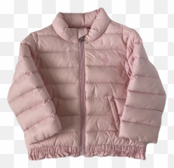 Ralph Lauren Polo Pink Down Jacket Friends U0026 Family - Long Sleeve png