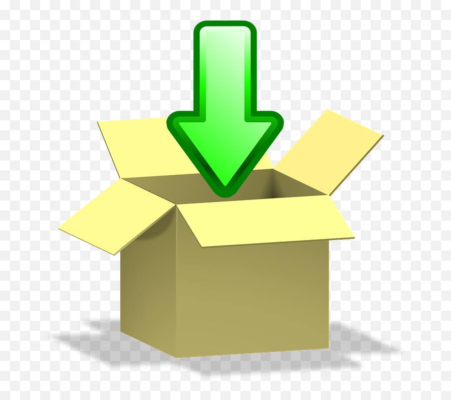 Box Data Download - Box Clipart Png,In Box Icon