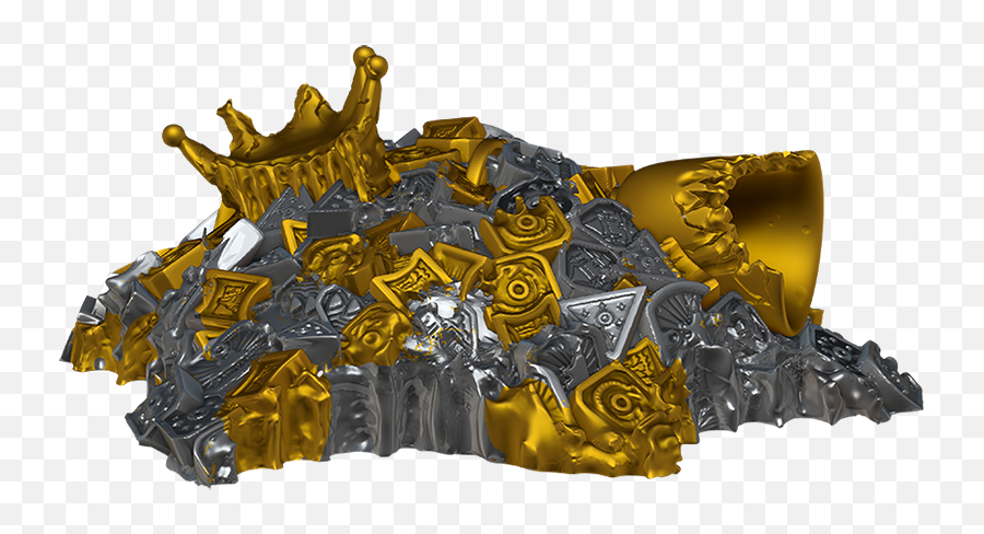 Dd5 Nolzur Gold Dragon Wyrmling U0026 Small Reasure Pile - Marvelous Miniatures Gold Dragon Png,Pile Of Gold Png