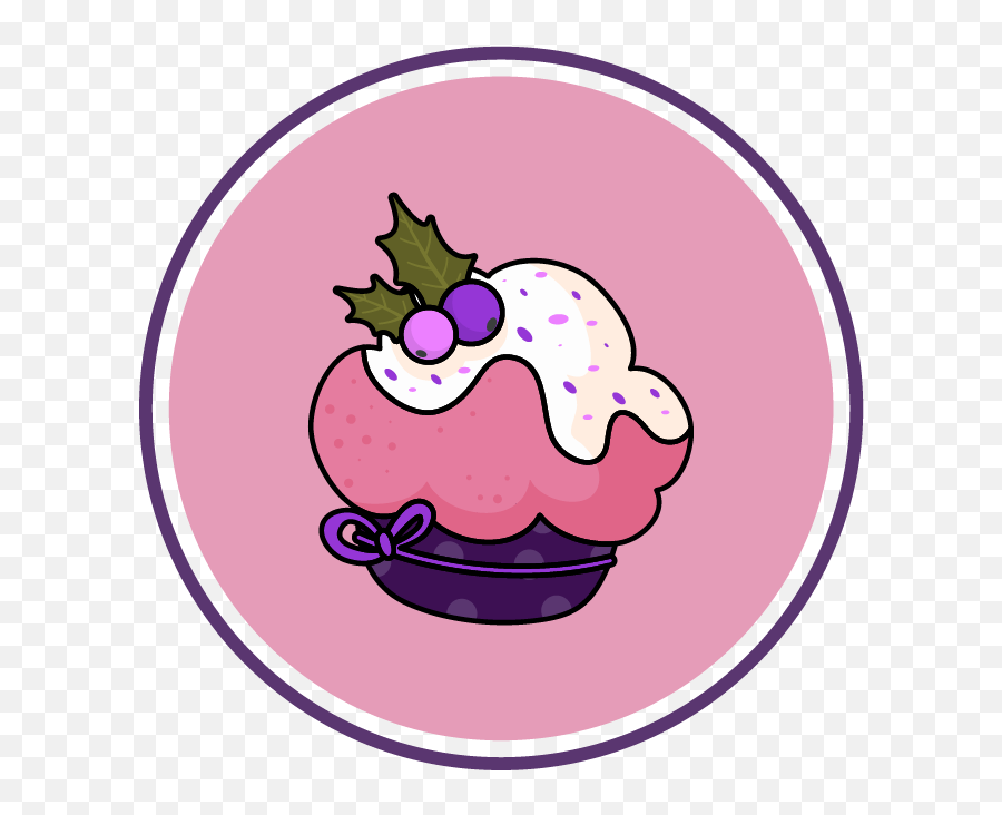 Christmas Icon Cupcake Strawberry - Language Png,Strawberry Icon