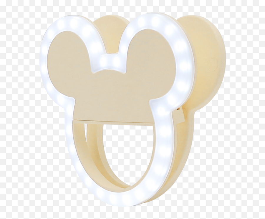 Mickey Mouse Glowme Led Beauty Ring Light - Solid Png,Disney Mickey Mouse Icon Serving Set