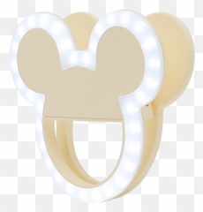 Mickey Mouse Glowme Led Beauty Ring Light - Solid png