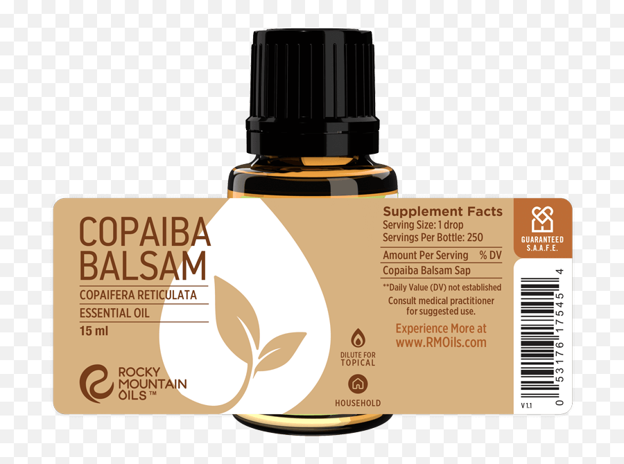 Copaiba Essential Oil - 100 Pure U0026 Natural Essential Oils Rocky Mountain Oils Rose Essential Oil Label Png,Essential Oil Icon