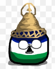 Lesothoball - Polandball Wiki Fictional Character png