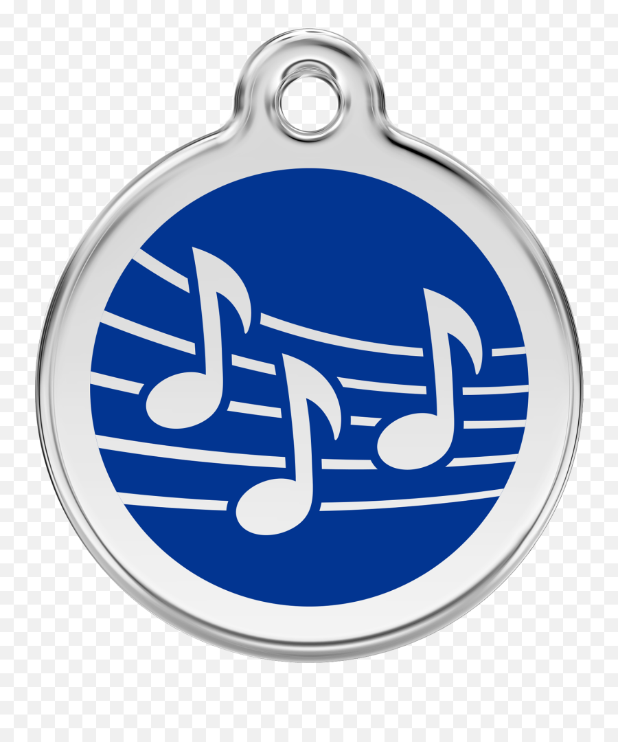 Music Id Tag - Free Shipping U0026 Engraving Identification Music Notes Dog Tags Png,Name Tag Icon
