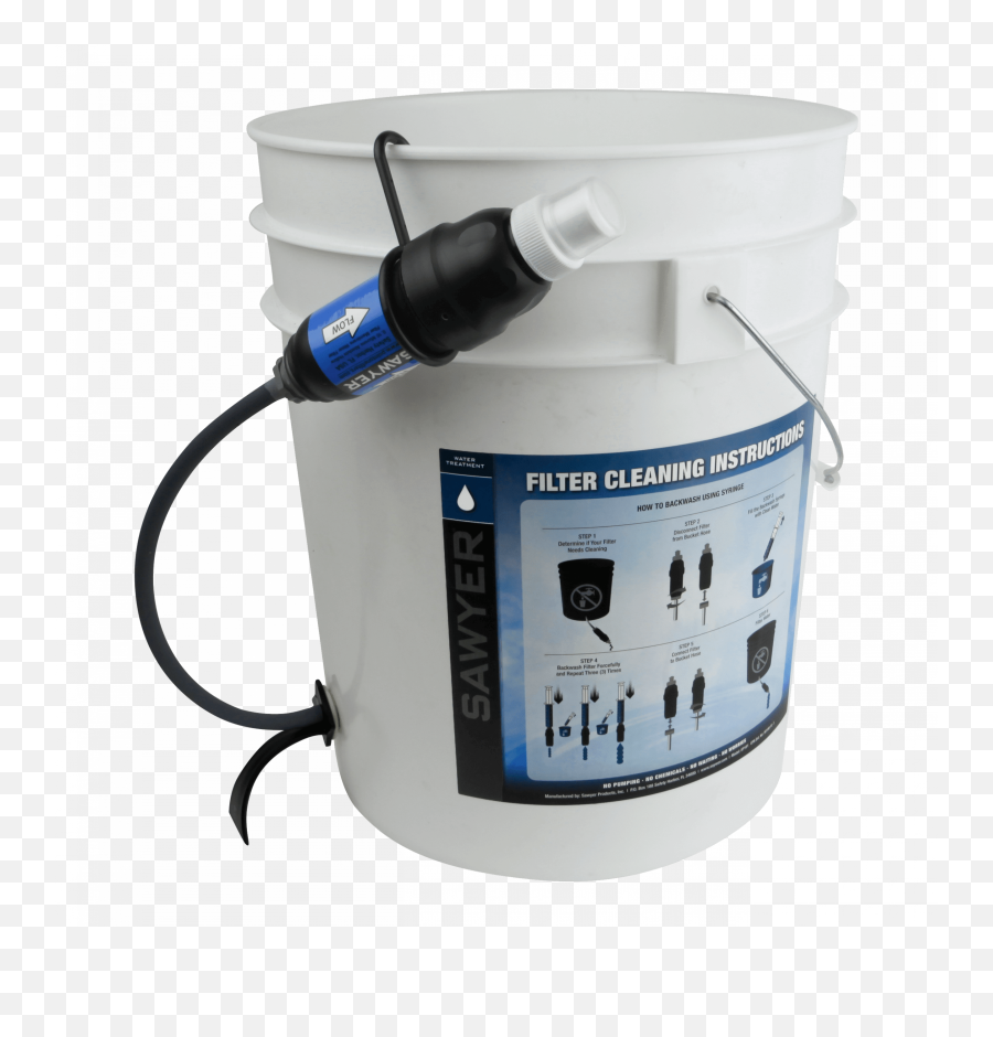 Sp180 Transparent Background Sawyer Products - Sawyer Water Filter Bucket Png,Rice Transparent Background