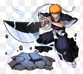 Ichigo Kurosaki Monster Strike Wiki Fandom - Bleach Collab Monster Strike Png,Gin Ichimaru Icon