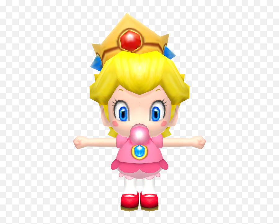 Wii - Mario Kart Wii Baby Peach The Models Resource Mario Kart 8 Baby Peach Png,Mario Kart Wii Icon