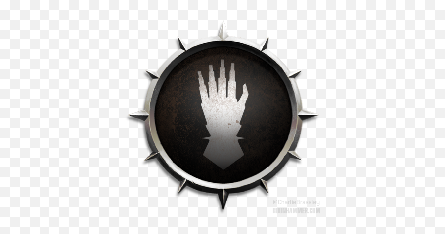 Gh Iron Hands Icon Goonhammer - Warhammer Iron Hands Logo Png,Hands On Hips Icon