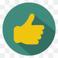 Cropped - Thumbs Up Icon Png
