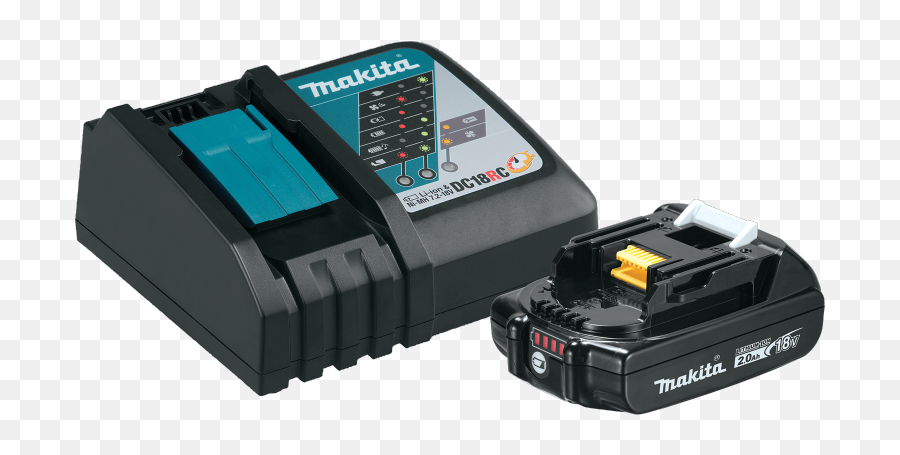Makita 18v Battery And Rapid Charger Starter Pack - Makita Battery Charger Png,Charge Icon Pack