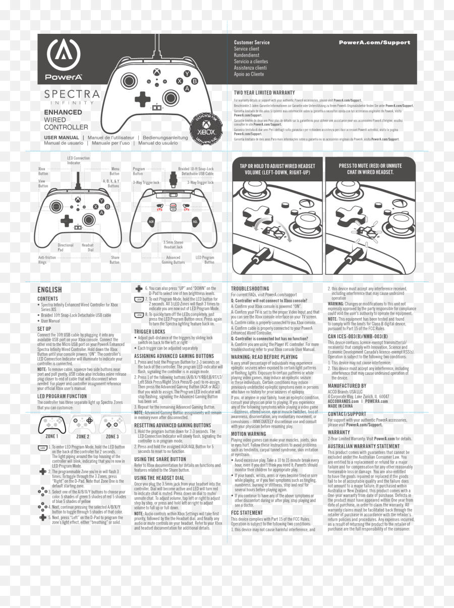 Powera Xbx Spectra Enhanced Wired Controller User Manual Png Volume Icon Locked Off